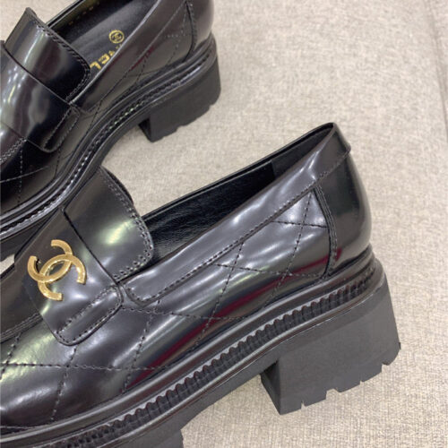 High Quality Luxury Chanel New Thick Sole Loafers – Style 31782 product detail