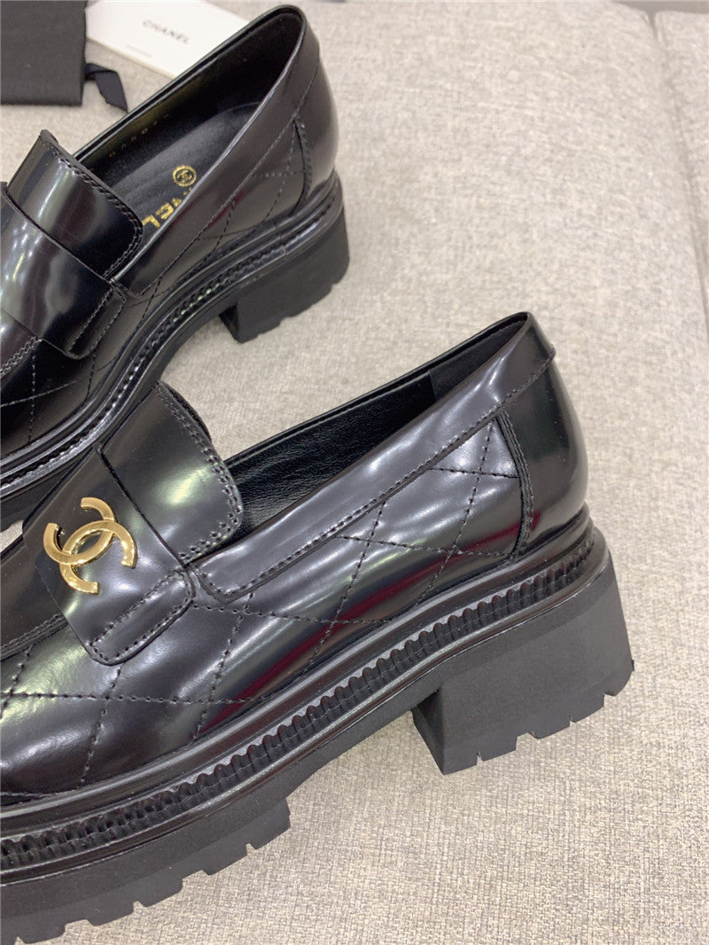 High Quality Luxury Chanel New Thick Sole Loafers – Style 31782 product detail