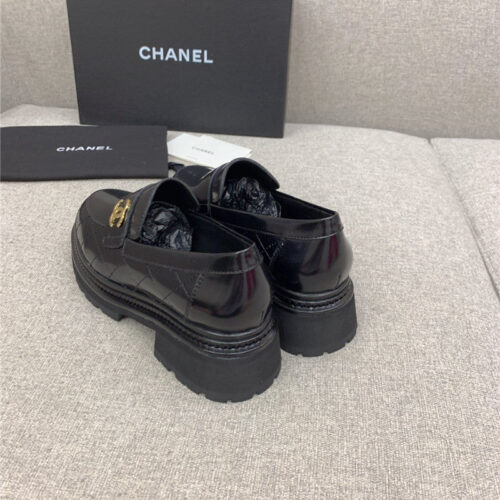 High Quality Luxury Chanel New Thick Sole Loafers – Style 31782 product detail