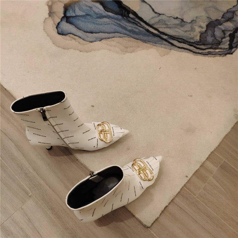 High Quality Luxury Balenciaga High Heel Couture Boots product detail