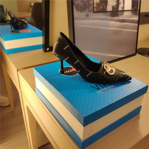 High Quality Luxury Balenciaga High Heel Fashion Shoes product detail