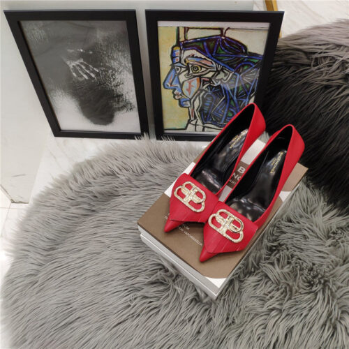 High Quality Luxury Balenciaga High Heel Fashion Shoes – Style 76195