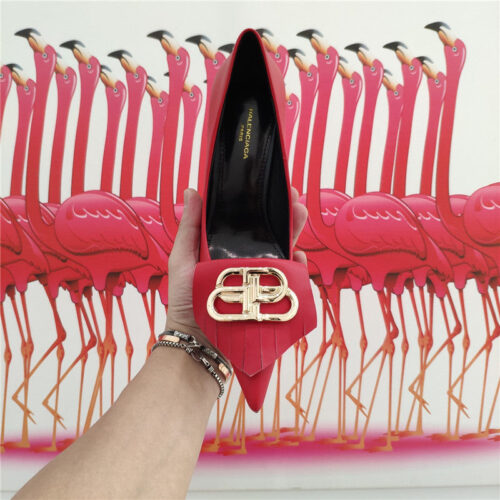 High Quality Luxury Balenciaga High Heel Fashion Shoes – Style 76195 product detail