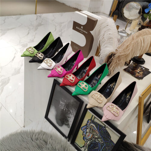 High Quality Luxury Balenciaga High Heel Fashion Shoes – Style 76195 product detail