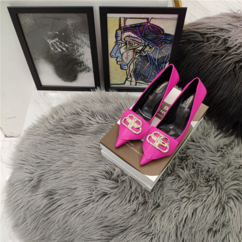 High Quality Luxury Balenciaga High Heel Fashion Shoes – Style 74499