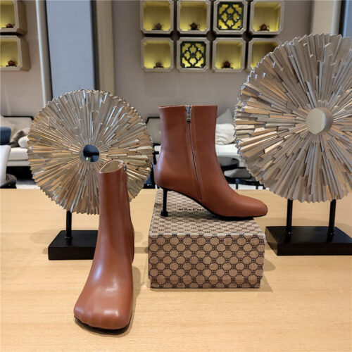 High Quality Luxury Balenciaga Five Toe High Heel Mid Boots alternate view