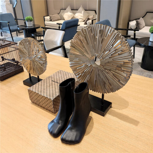 High Quality Luxury Balenciaga Five Toe High Heel Mid Boots – Style 15203 product detail