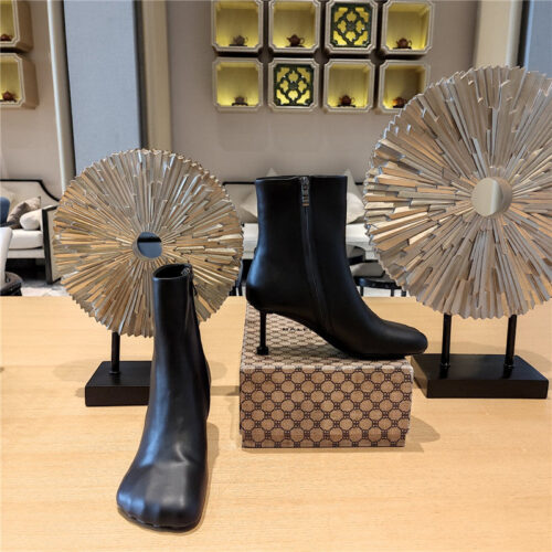 High Quality Luxury Balenciaga Five Toe High Heel Mid Boots – Style 15203 alternate view