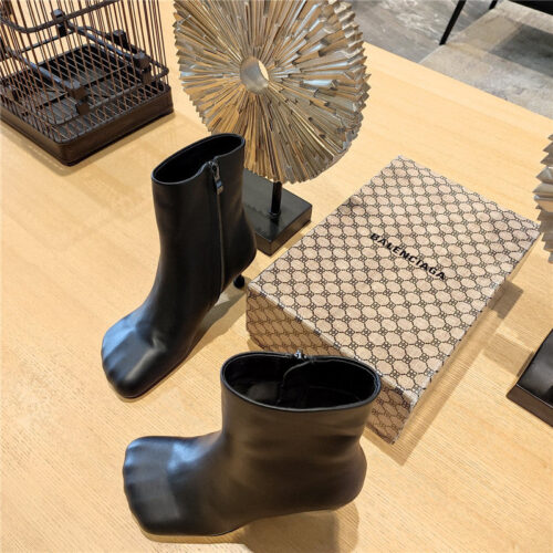 High Quality Luxury Balenciaga Five Toe High Heel Mid Boots – Style 15203 product detail
