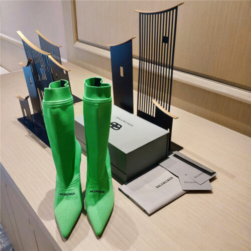 High Quality Luxury Balenciaga High Heel Sock Boots – Style 62627 alternate view