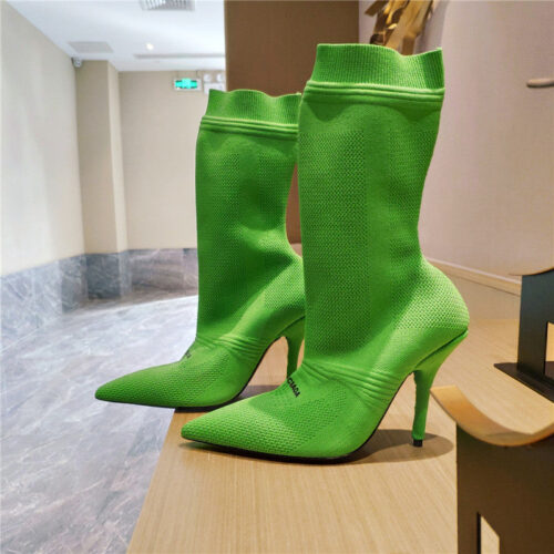 High Quality Luxury Balenciaga High Heel Sock Boots – Style 62627 product detail