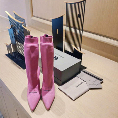 High Quality Luxury Balenciaga High Heel Sock Boots – Style 93699 product detail
