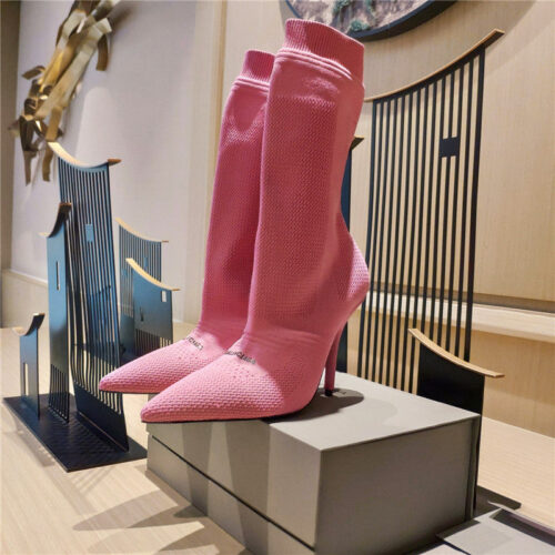 High Quality Luxury Balenciaga High Heel Sock Boots – Style 93699 product detail