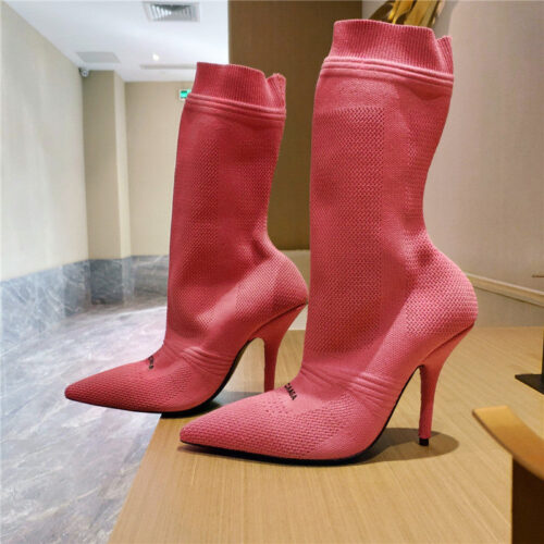 High Quality Luxury Balenciaga High Heel Sock Boots – Style 93699 product detail