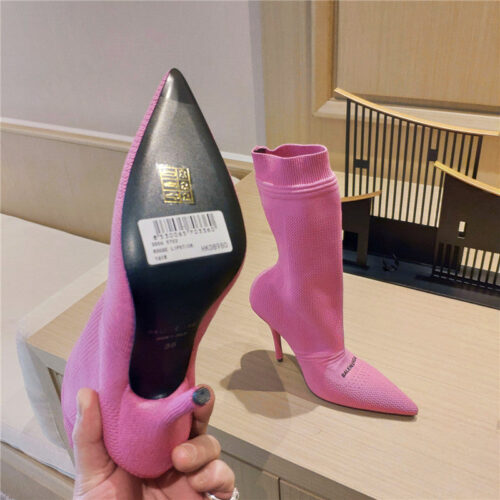 High Quality Luxury Balenciaga High Heel Sock Boots – Style 93699 product detail