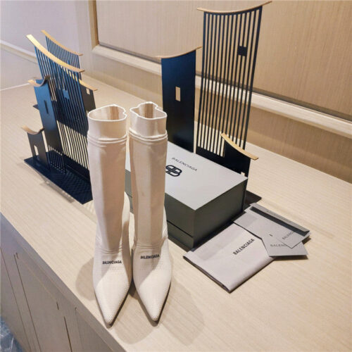 High Quality Luxury Balenciaga High Heel Sock Boots – Style 90307 product detail
