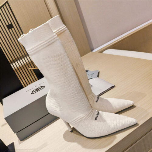 High Quality Luxury Balenciaga High Heel Sock Boots – Style 90307 product detail