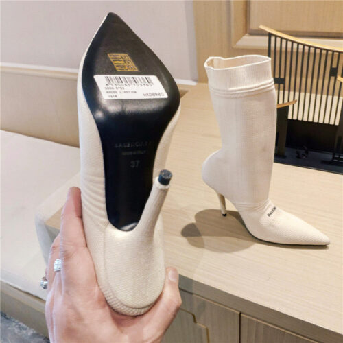 High Quality Luxury Balenciaga High Heel Sock Boots – Style 90307 product detail