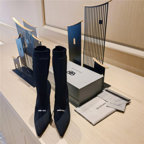 High Quality Luxury Balenciaga High Heel Sock Boots – Style 21379 product detail