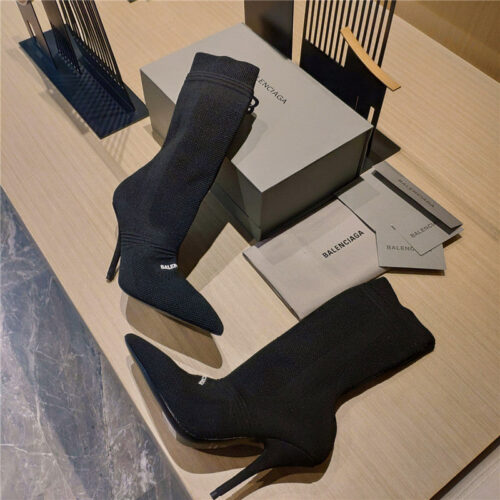 High Quality Luxury Balenciaga High Heel Sock Boots – Style 21379 product detail