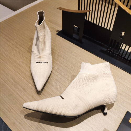 High Quality Luxury Balenciaga High Heel Sock Boots – Style 85219 product detail