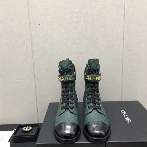 High Quality Luxury Chanel Leather Outsole Martin Boots – Style 94118 product detail