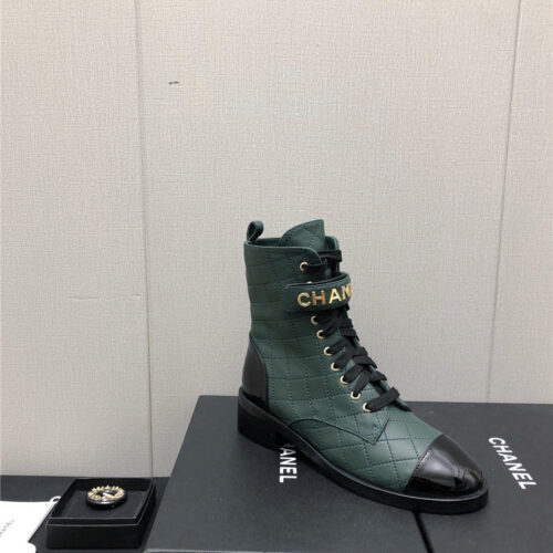 High Quality Luxury Chanel Leather Outsole Martin Boots – Style 94118 product detail