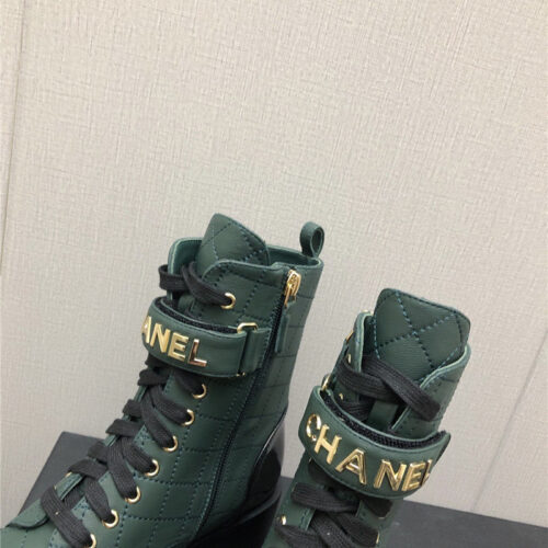 High Quality Luxury Chanel Leather Outsole Martin Boots – Style 94118 product detail