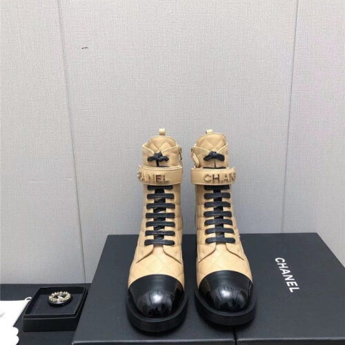 High Quality Luxury Chanel Leather Outsole Martin Boots product detail