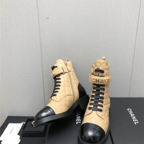 High Quality Luxury Chanel Leather Outsole Martin Boots product detail
