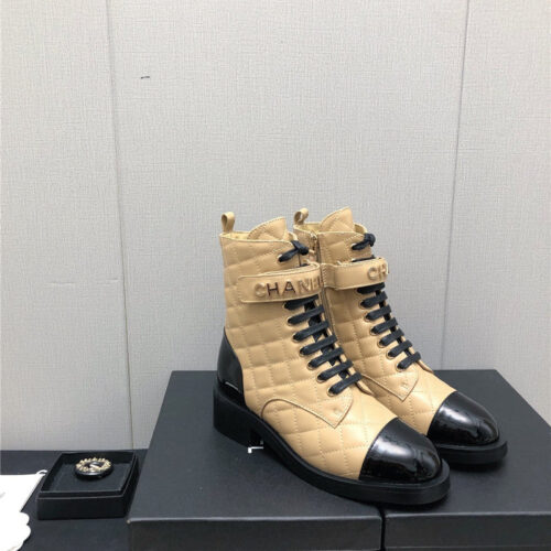High Quality Luxury Chanel Leather Outsole Martin Boots product detail
