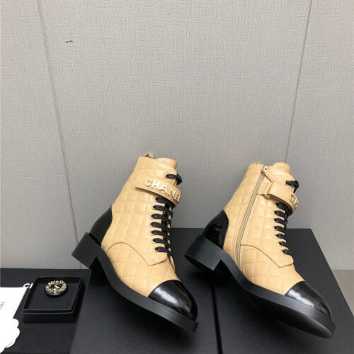 High Quality Luxury Chanel Leather Outsole Martin Boots product detail