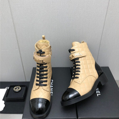 High Quality Luxury Chanel Leather Outsole Martin Boots product detail