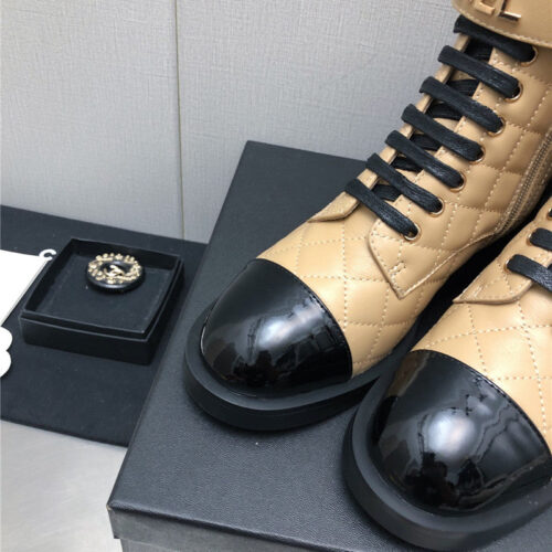 High Quality Luxury Chanel Leather Outsole Martin Boots product detail