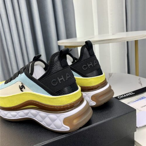 High Quality Luxury Chanel New Color Matching Casual Sneakers product detail