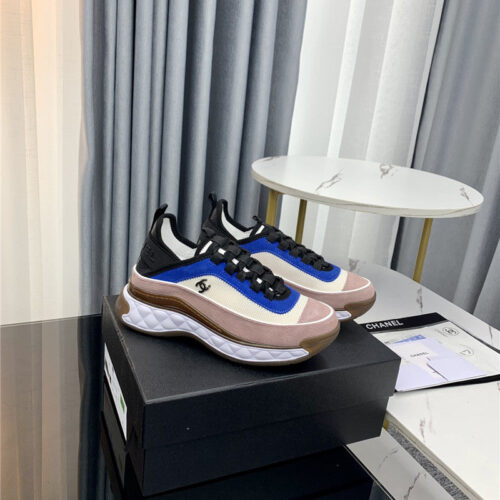 High Quality Luxury Chanel New Color Matching Casual Sneakers – Style 94150