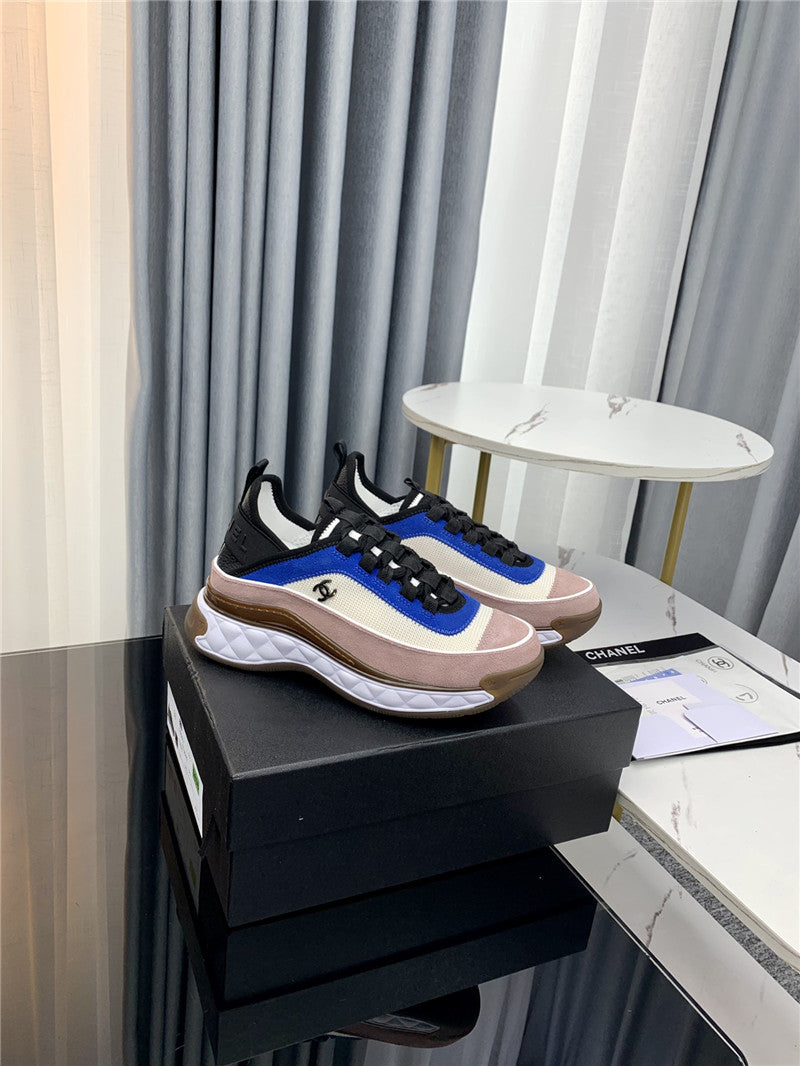 High Quality Luxury Chanel New Color Matching Casual Sneakers – Style 94150