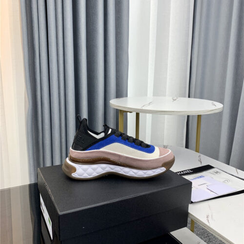 High Quality Luxury Chanel New Color Matching Casual Sneakers – Style 94150 product detail