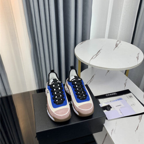 High Quality Luxury Chanel New Color Matching Casual Sneakers – Style 94150 product detail