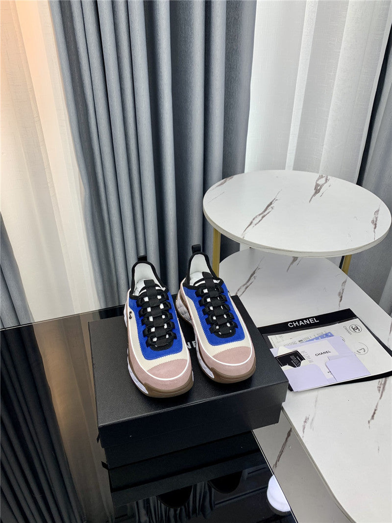 High Quality Luxury Chanel New Color Matching Casual Sneakers – Style 94150 product detail