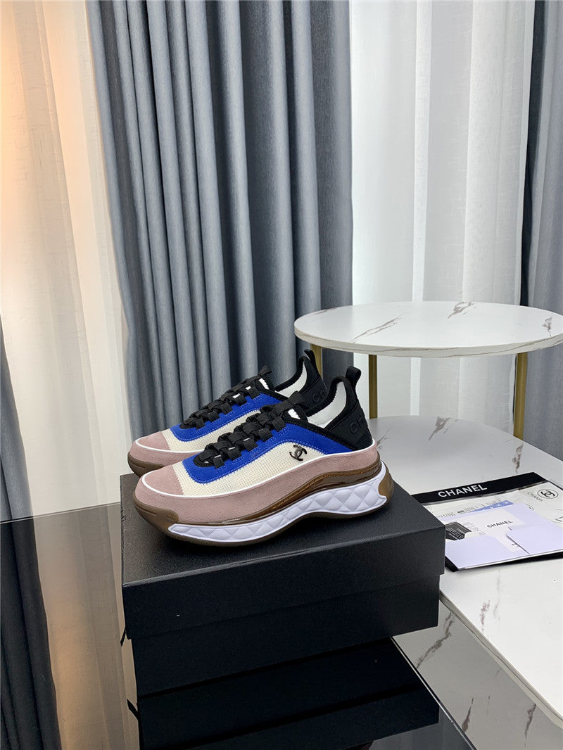 High Quality Luxury Chanel New Color Matching Casual Sneakers – Style 94150 product detail