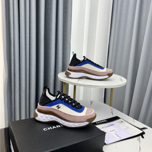 High Quality Luxury Chanel New Color Matching Casual Sneakers – Style 94150 product detail