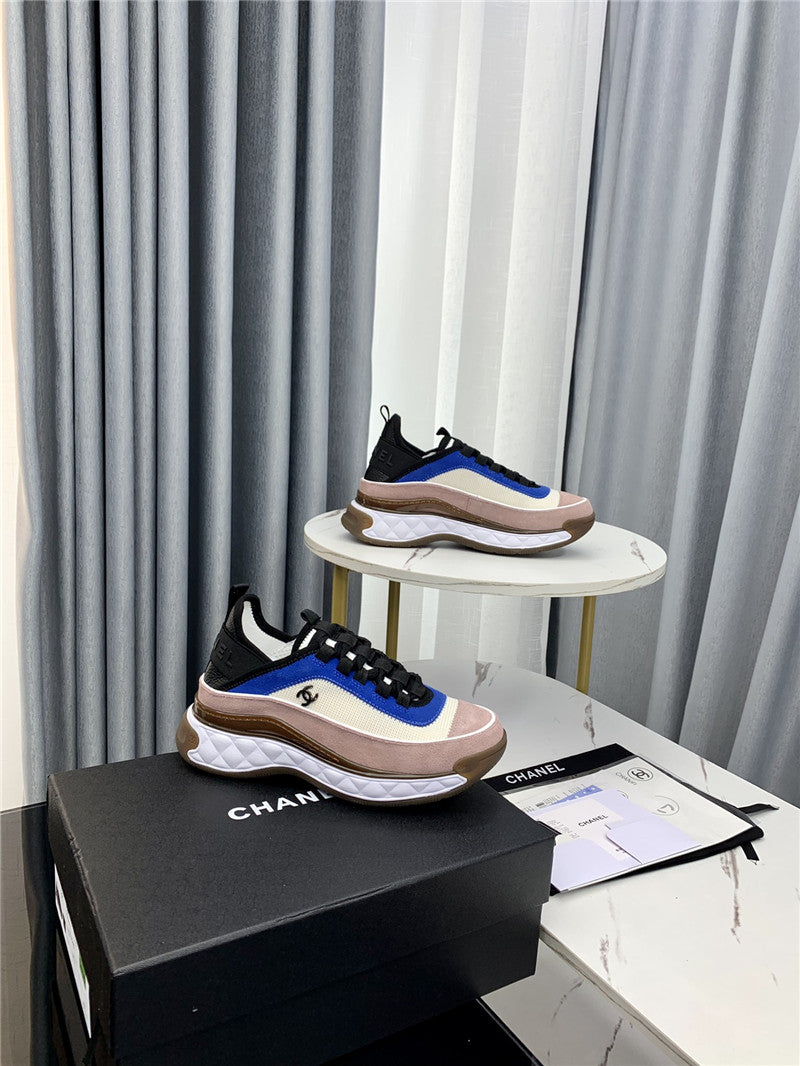 High Quality Luxury Chanel New Color Matching Casual Sneakers – Style 94150 product detail