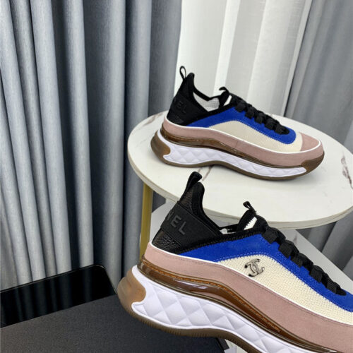 High Quality Luxury Chanel New Color Matching Casual Sneakers – Style 94150 product detail