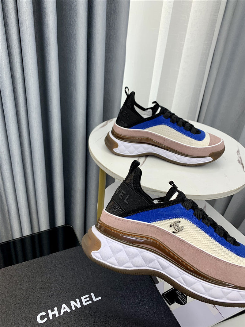 High Quality Luxury Chanel New Color Matching Casual Sneakers – Style 94150 product detail