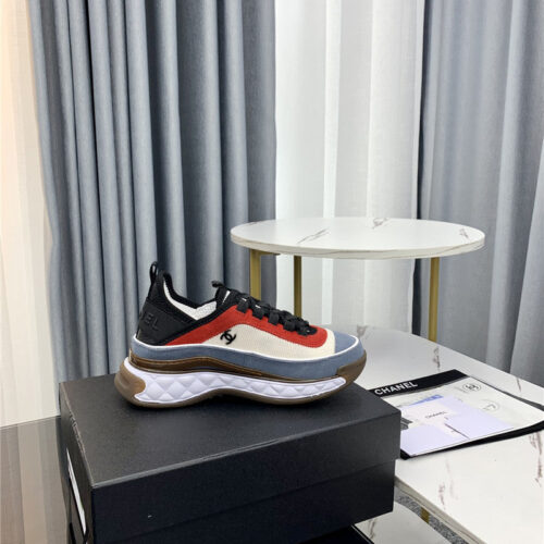 High Quality Luxury Chanel New Color Matching Casual Sneakers – Style 92454 product detail