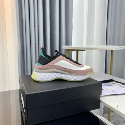 High Quality Luxury Chanel New Color Matching Casual Sneakers – Style 87366 product detail