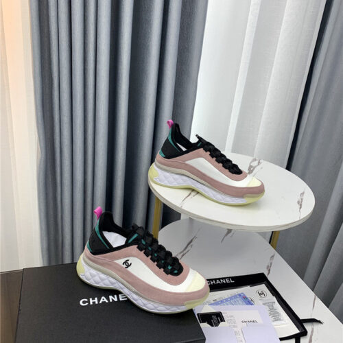 High Quality Luxury Chanel New Color Matching Casual Sneakers – Style 87366 product detail