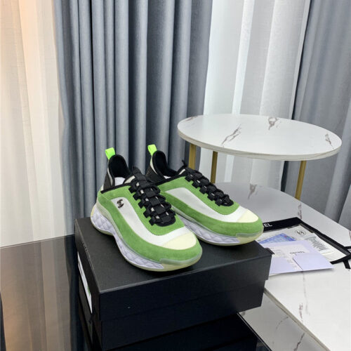 High Quality Luxury Chanel New Color Matching Casual Sneakers – Style 49510