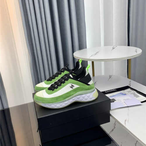 High Quality Luxury Chanel New Color Matching Casual Sneakers – Style 49510 product detail